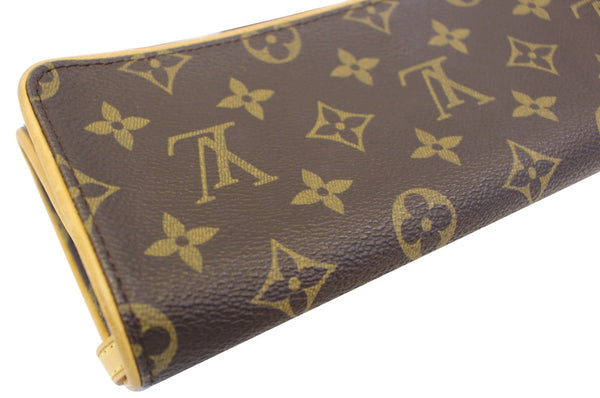 LOUIS VUITTON Monogram Canvas Pochette Twin GM Shoulder Bag