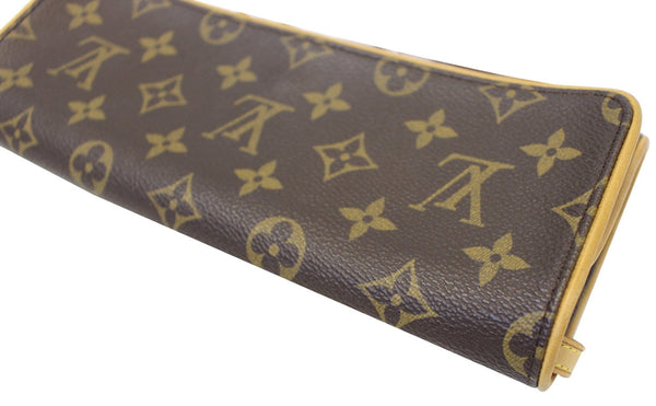 LOUIS VUITTON Monogram Canvas Pochette Twin GM Shoulder Bag