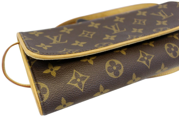LOUIS VUITTON Monogram Canvas Pochette Twin GM Shoulder Bag