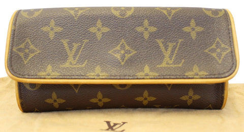 LOUIS VUITTON Monogram Canvas Twin PM Pochette Shoulder Bag