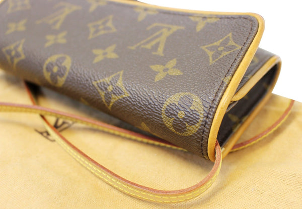 LOUIS VUITTON Monogram Canvas Twin PM Pochette Shoulder Bag