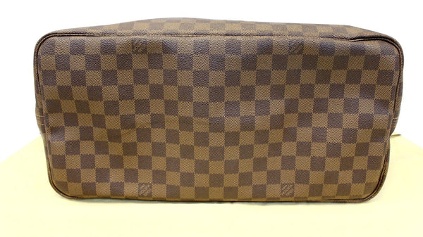 LOUIS VUITTON Damier Ebene Neverfull GM Tote Bag
