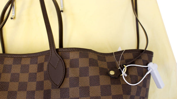 LOUIS VUITTON Damier Ebene Neverfull GM Tote Bag