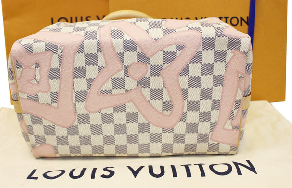 LOUIS VUITTON Damier Azur Tahitienne Speedy 30 Bandouliere Limited Edition