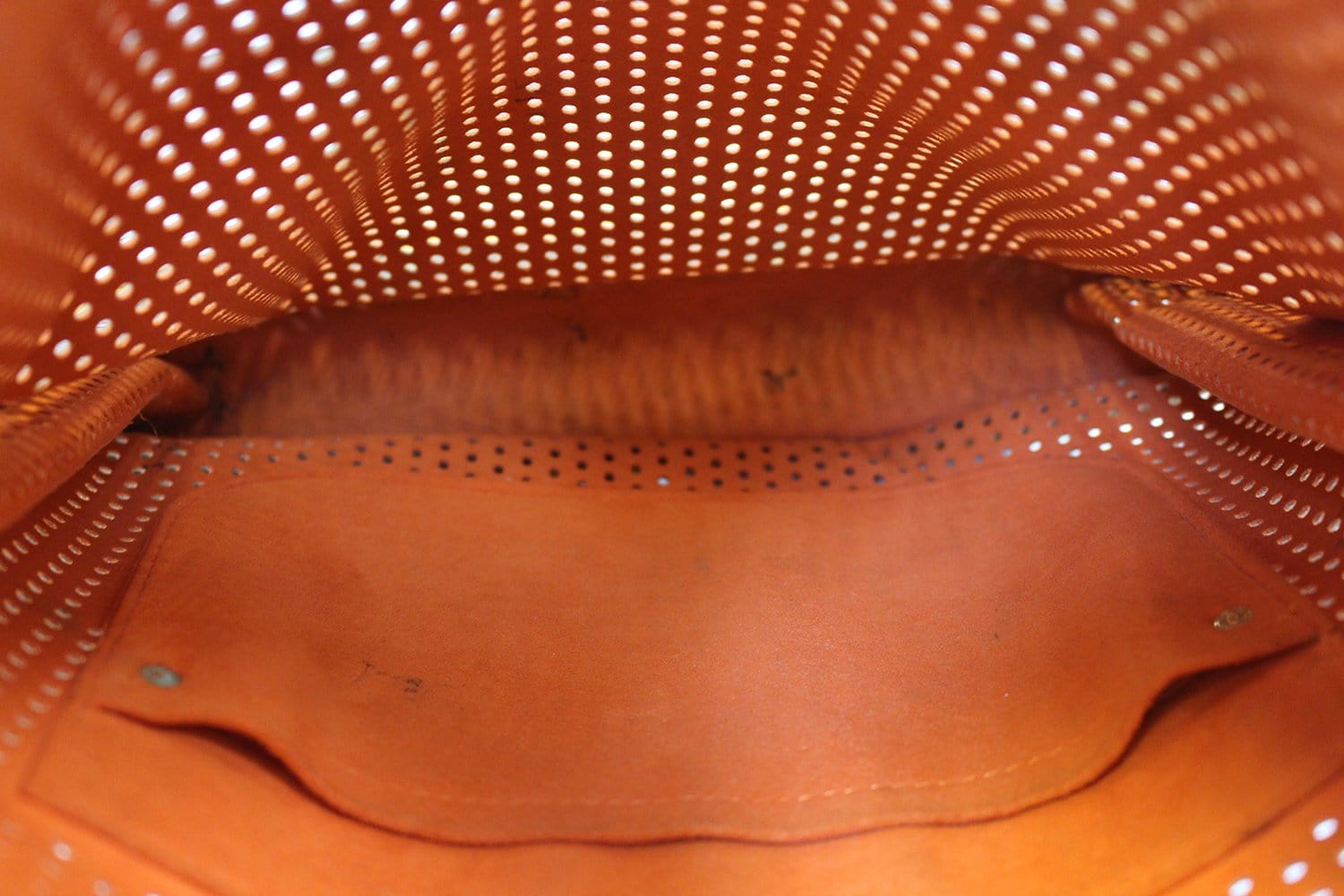 LOUIS VUITTON Monogram Perfo Musette Shoulder Bag Orange M95174 LV
