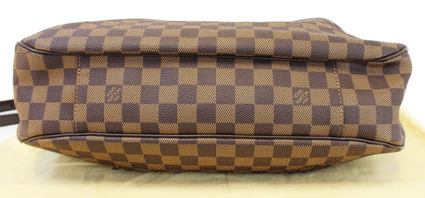 LOUIS VUITTON Evora MM Damier Ebene Tote Shoulder Bag