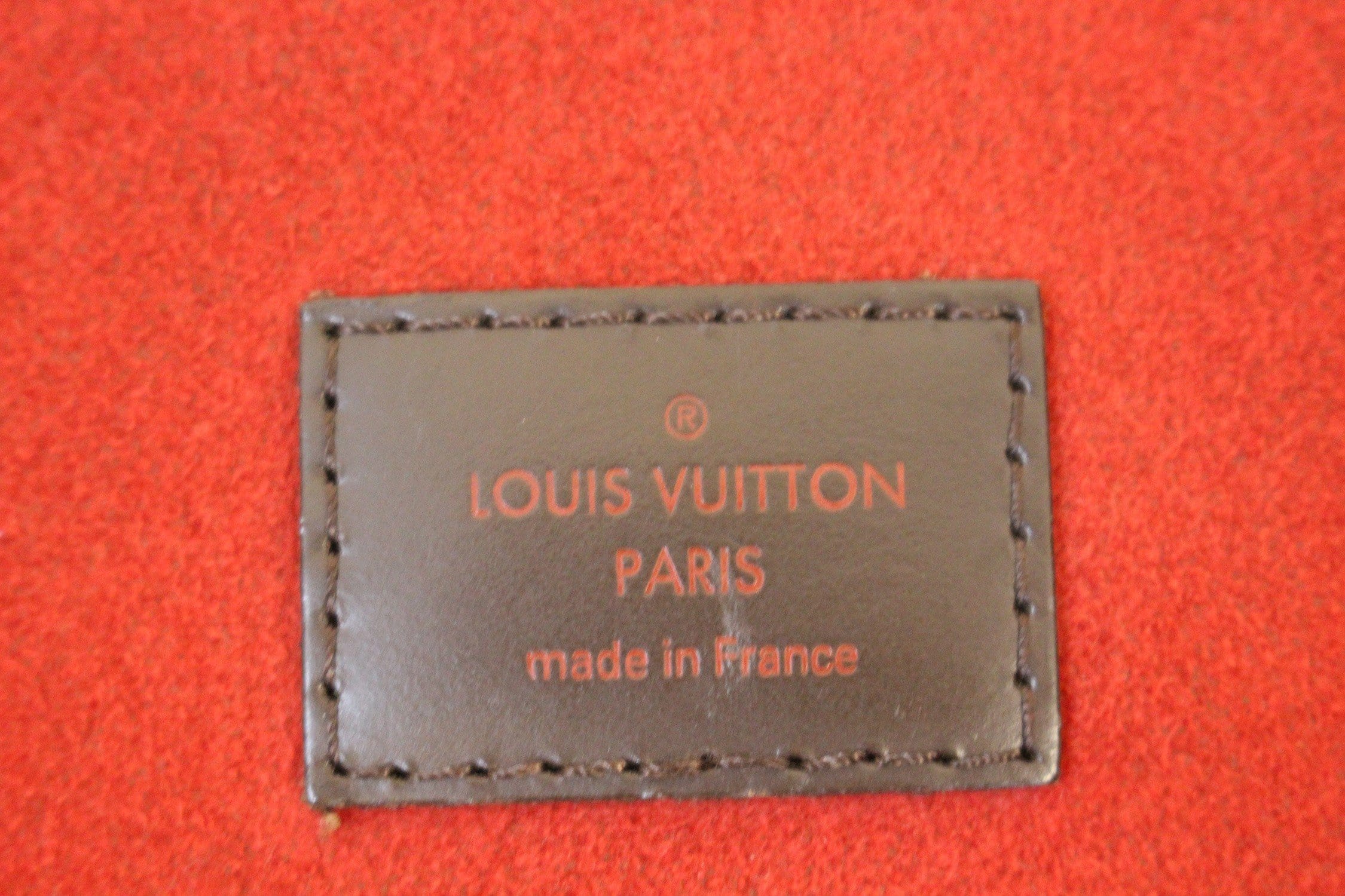 Evora tote Louis Vuitton Brown in Cotton - 30689272