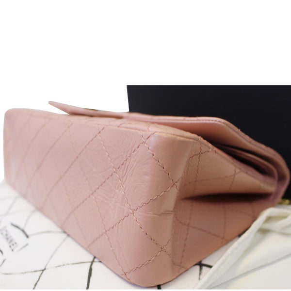 CHANEL 2.55 Reissue Double Flap Pink Shoulder Bag