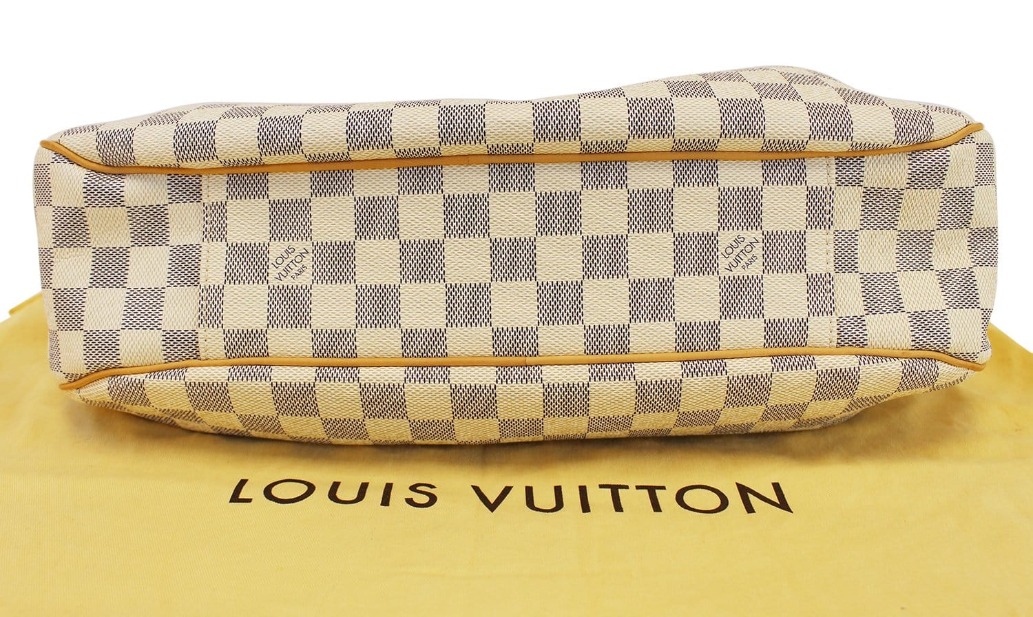 Louis Vuitton Damier Azur Canvas Evora MM Bag at 1stDibs