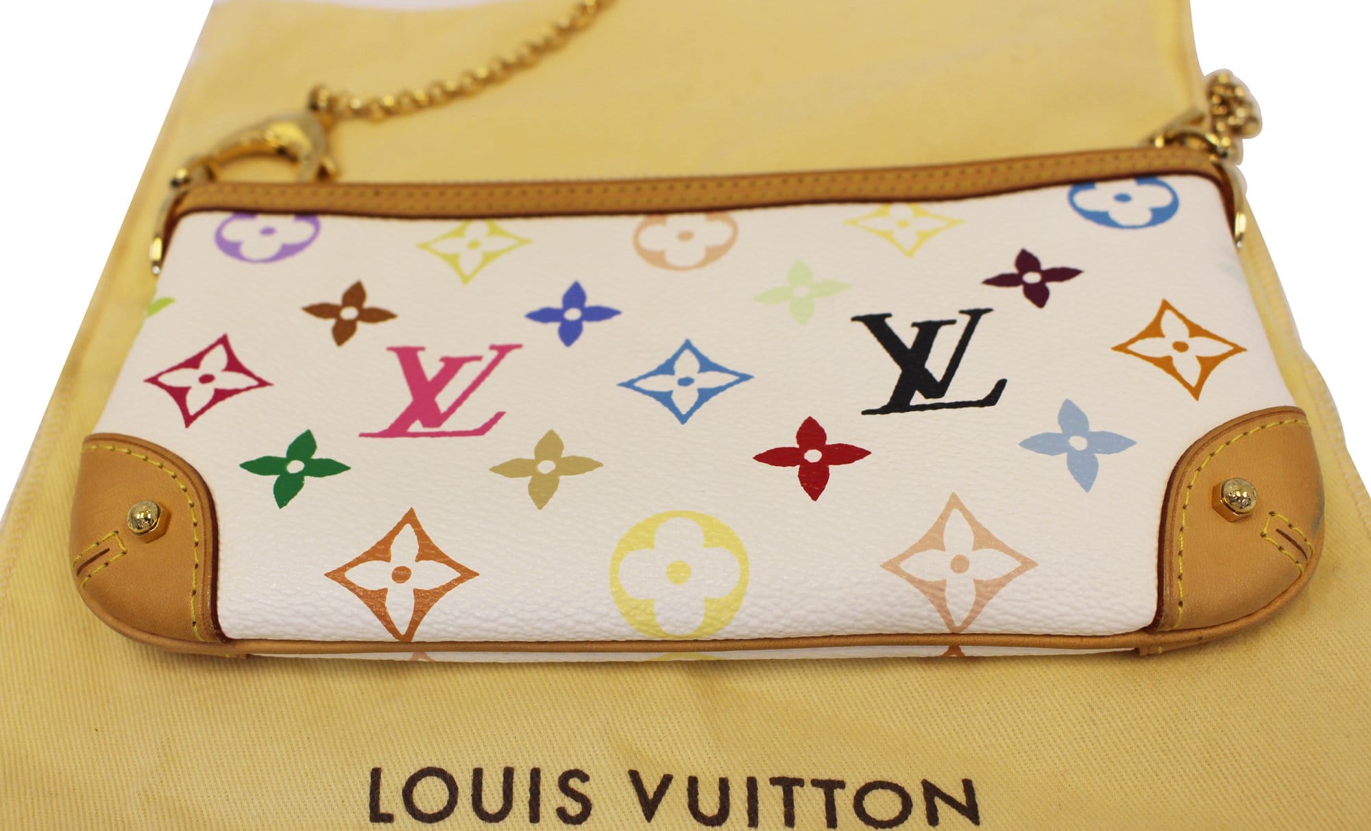 Louis Vuitton Monogram Multicolore Pochette Milla MM (SHG-91csQ4) – LuxeDH
