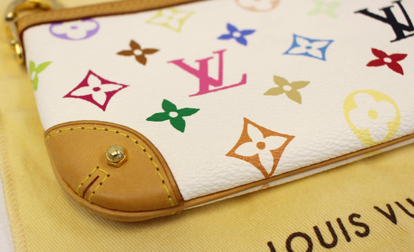 LOUIS VUITTON Monogram Multicolor Pochette Milla MM Pouch