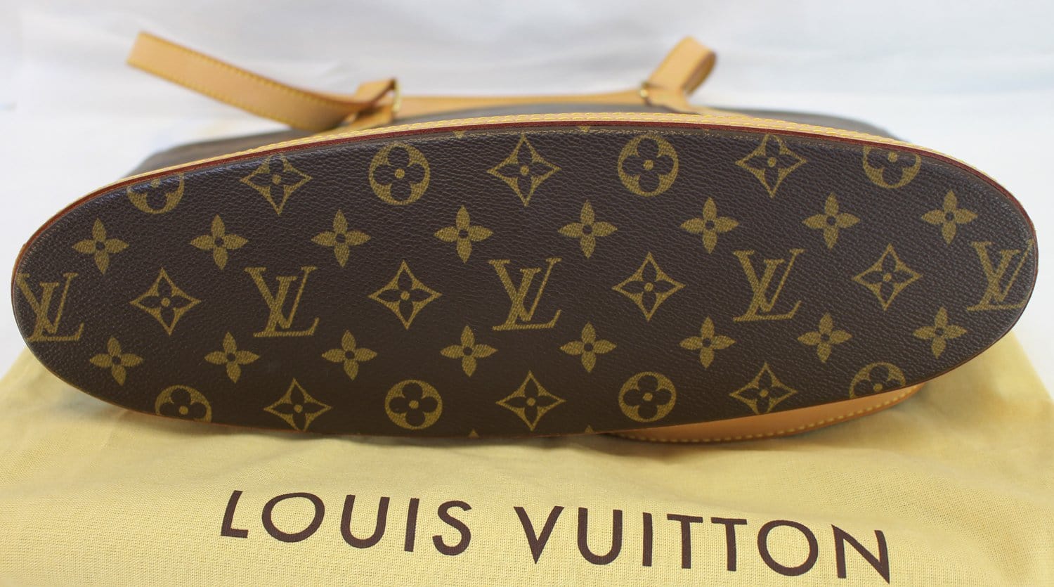 Authentic LOUIS VUITTON Monogram canvas Babylone purse (Pockets peeling)