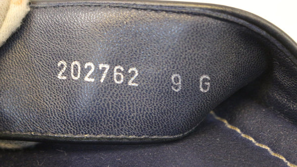 Gucci Men's GG Supreme Blue Flip Flop Sandals Size 9 G