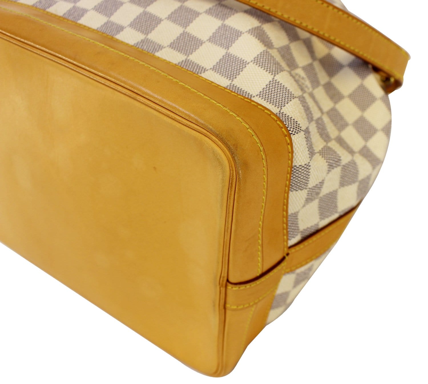 Auth Louis Vuitton Damier Azur Noe Shoulder bag 1D280160n"