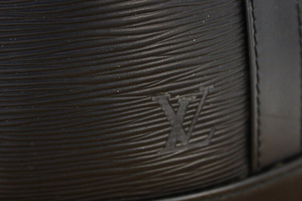 LOUIS VUITTON Epi Leather Black Randonnee PM Backpack