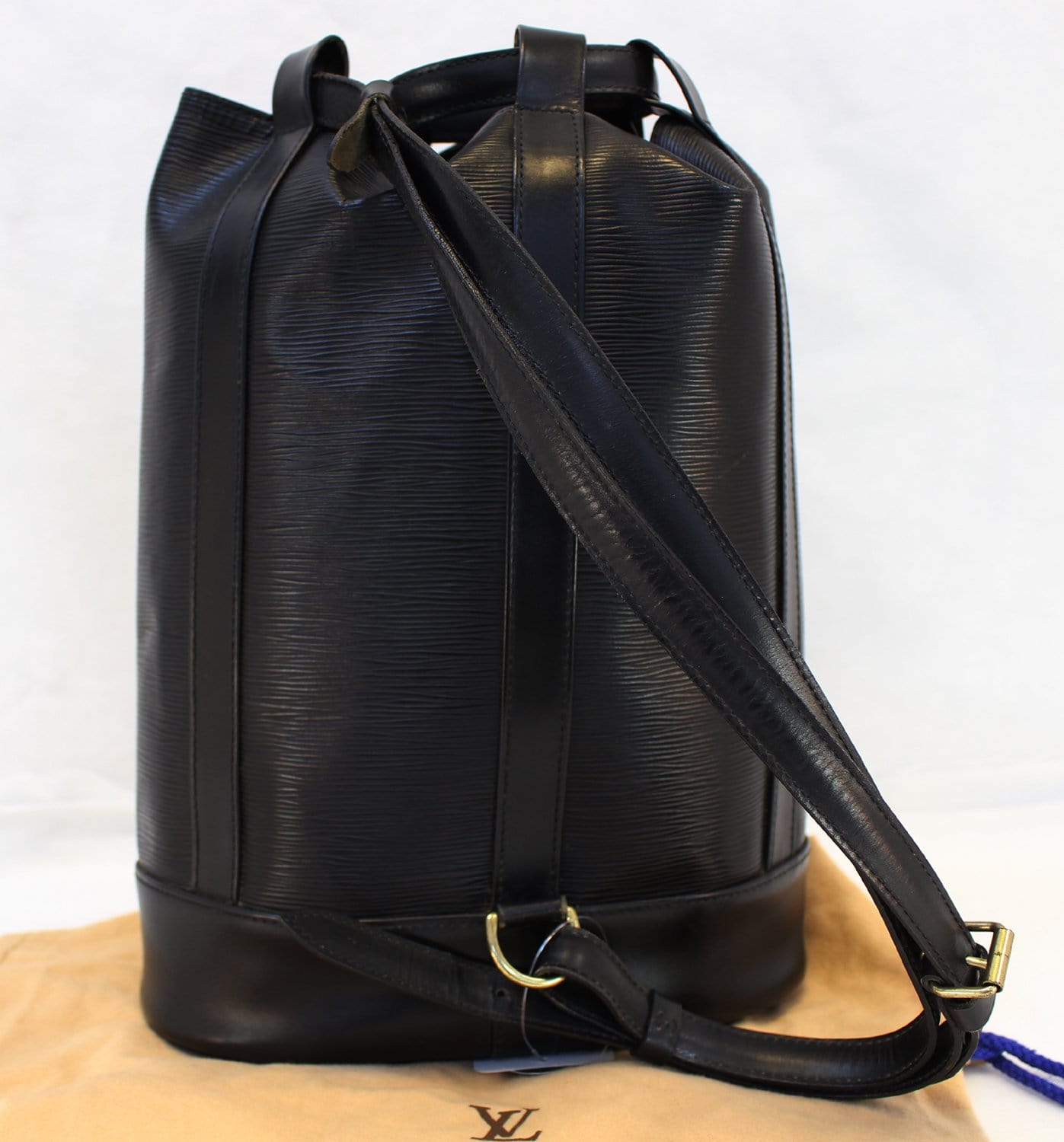 Louis Vuitton EPI Backpack เป้สีดำลายไม้ ราคาไม่แพงค่า - 9brandname