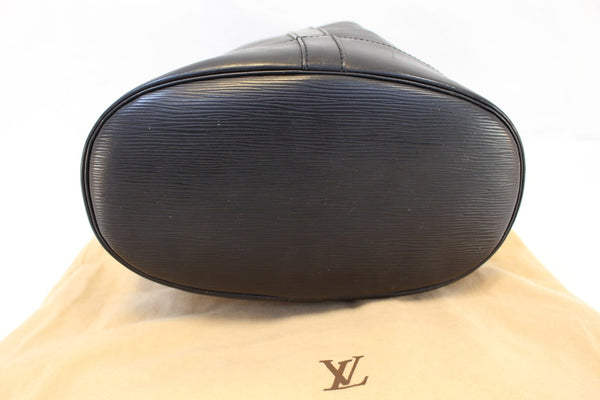 LOUIS VUITTON Epi Leather Black Randonnee PM Backpack