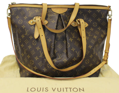 LOUIS VUITTON Monogram Palermo GM Tote Shoulder Bag