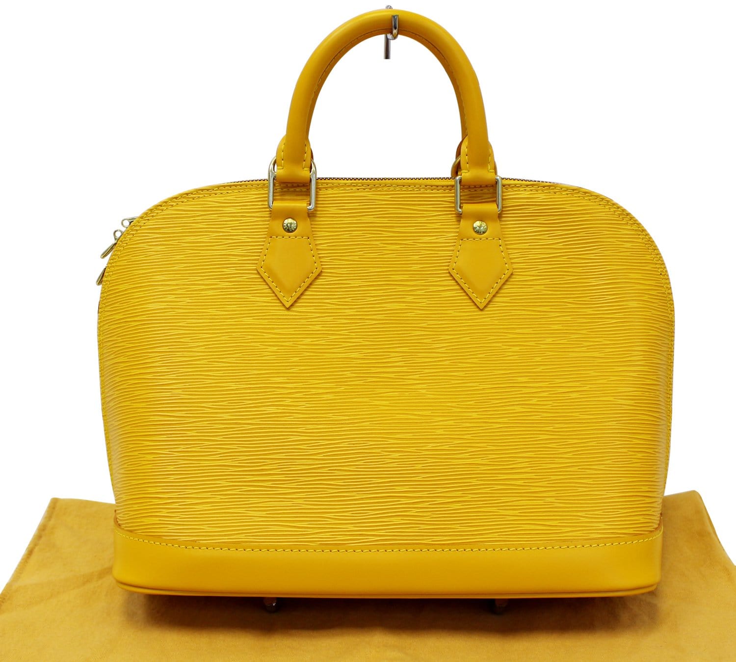 Yellow Louis Vuitton Epi Alma BB Satchel – Designer Revival