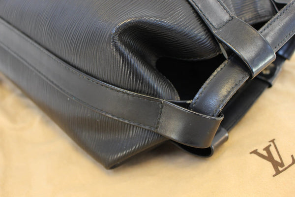 LOUIS VUITTON Epi Leather Black Randonnee PM Backpack