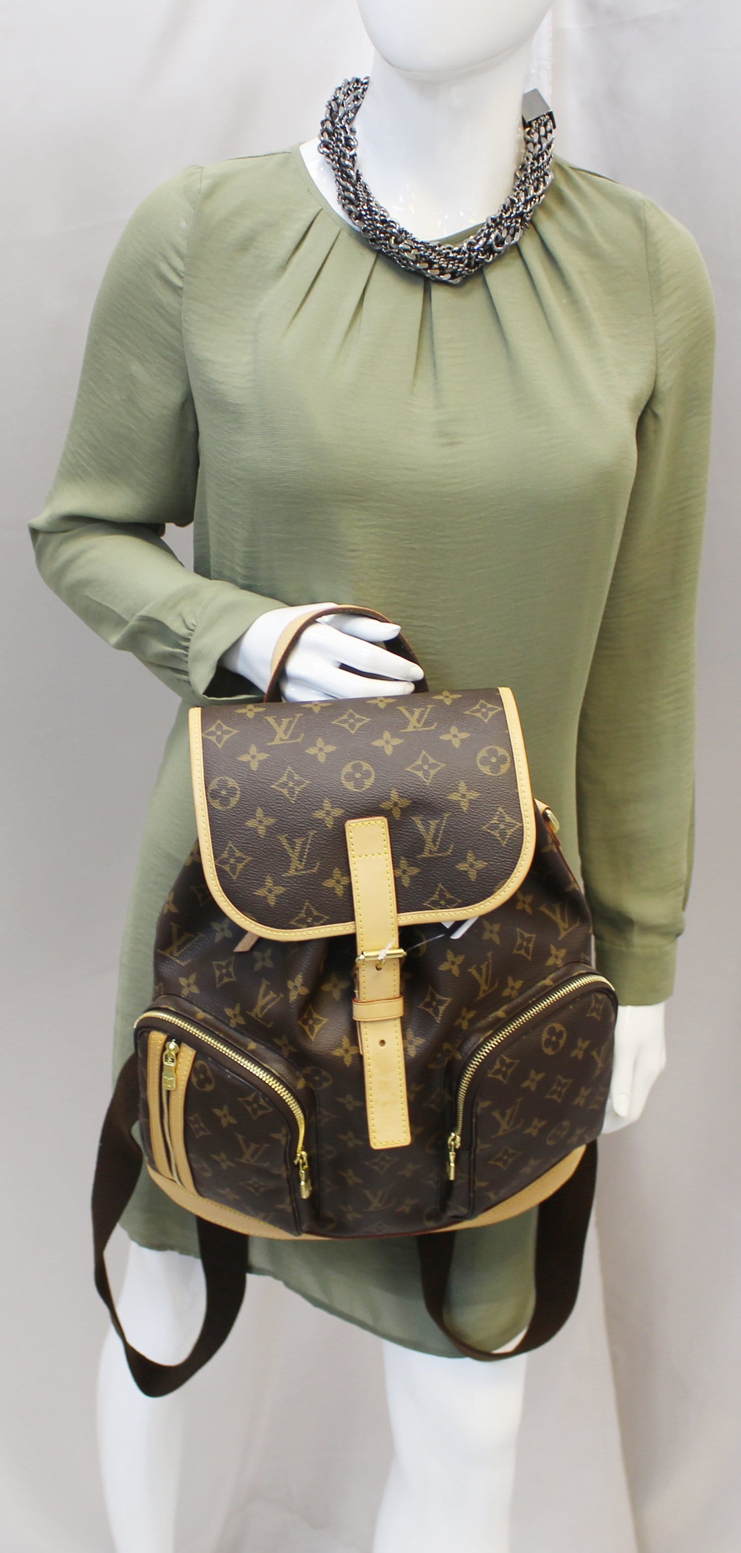 Louis Vuitton Monogram Canvas Sac a Dos Bosphore Backpack Bag - Yoogi's  Closet