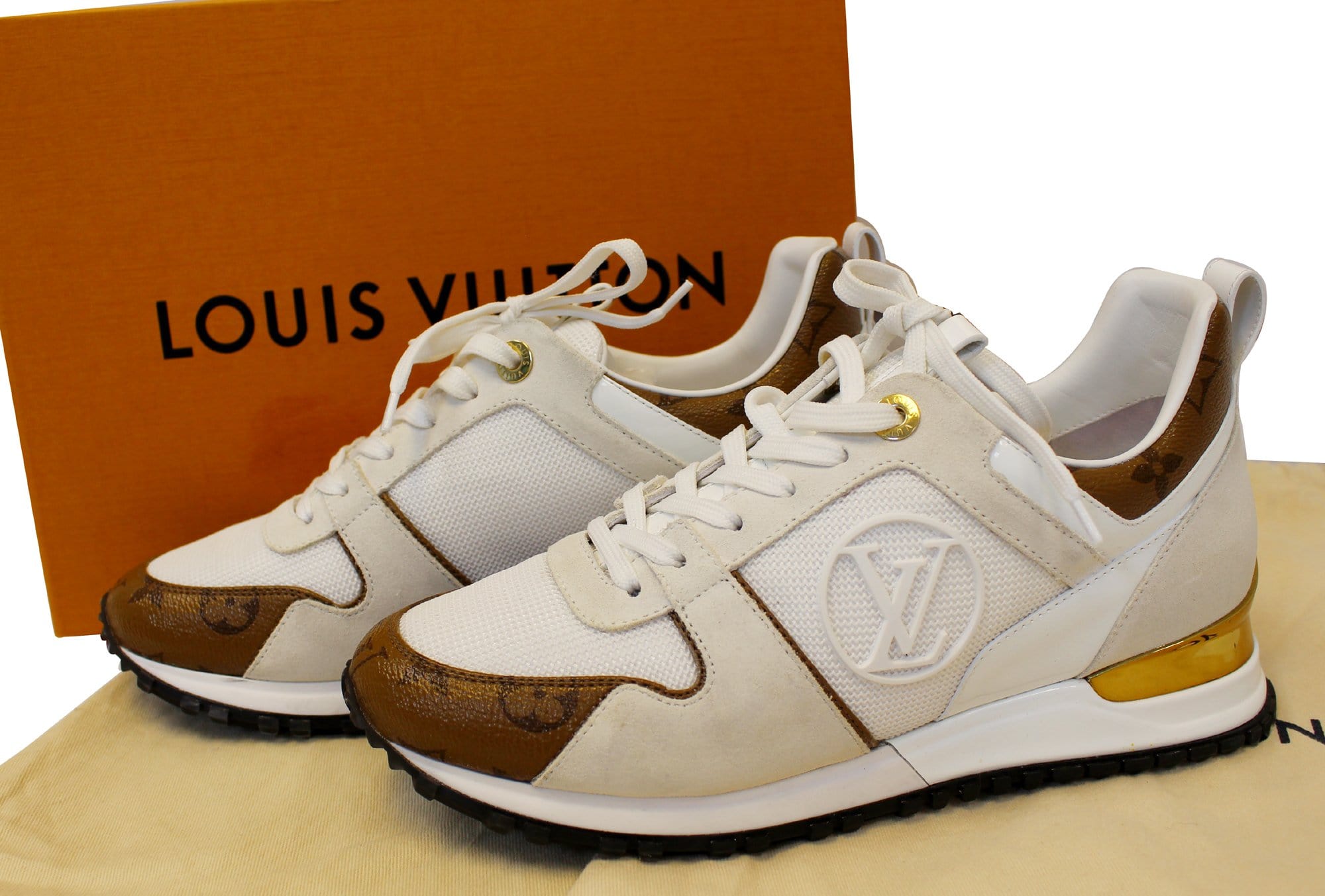 Louis Vuitton Run Away Sneaker Monogram White