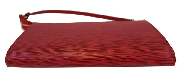 LOUIS VUITTON Epi Leather Red Pochette Accessoires Pouch