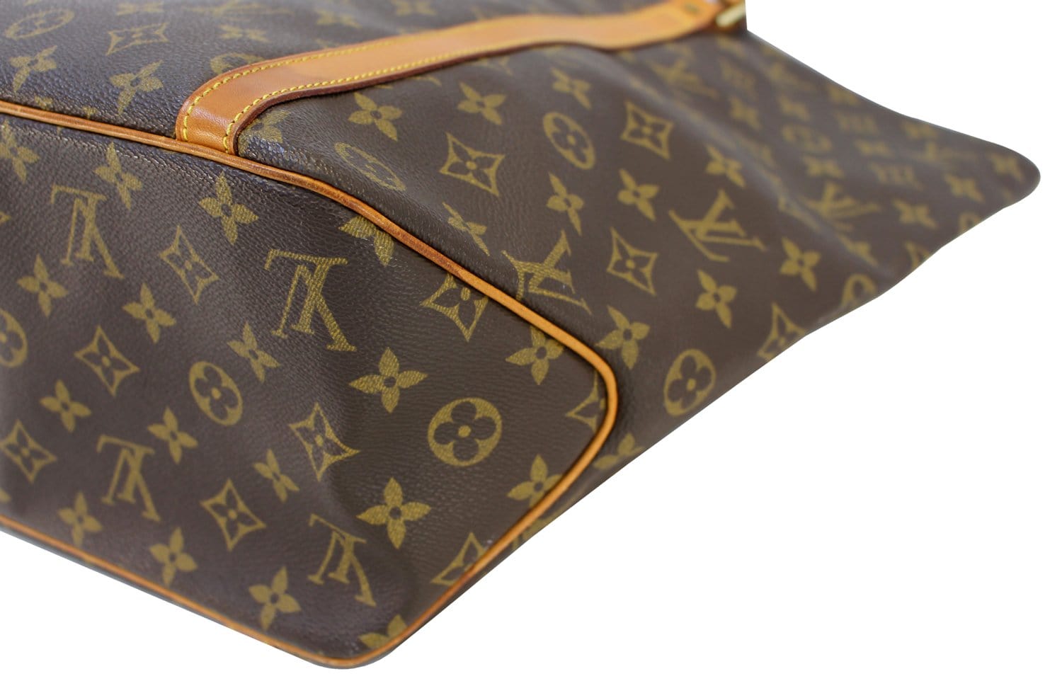 Louis Vuitton Vintage Monogram Sac Plat GM Tote Shopping Bag – OPA