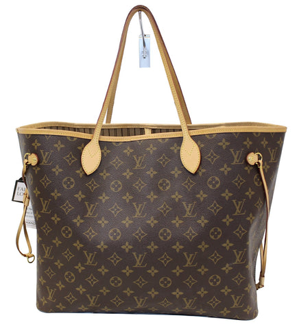 LOUIS VUITTON Monogram Canvas Neverfull GM Shoulder Bag