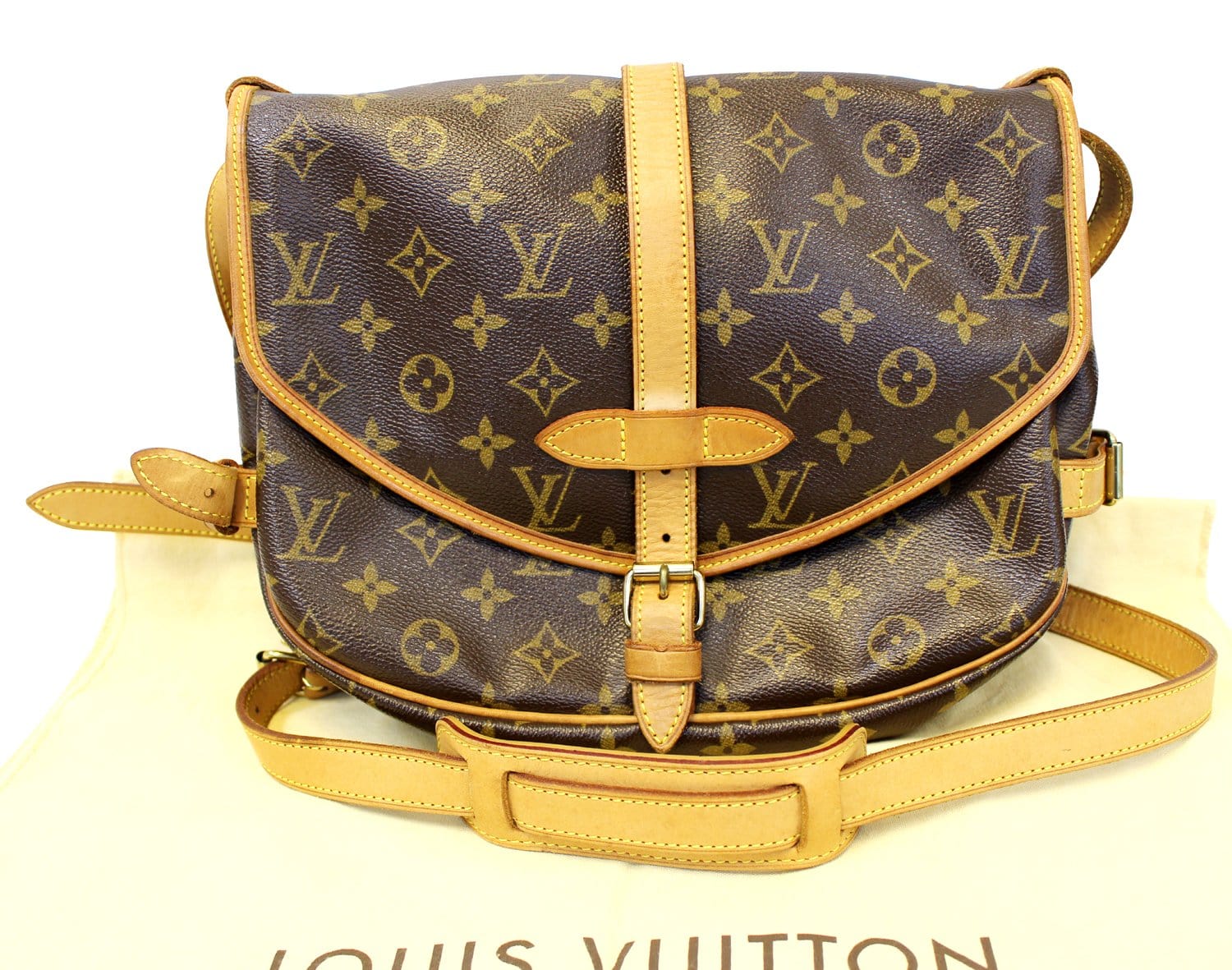JUST IN! Louis Vuitton Saumur 30 & 35! Call/text us at ***-***-**** if you  would like to purchase before they …