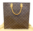 LOUIS VUITTON Monogram Canvas Sac Plat Tote Bag