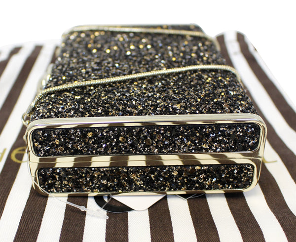 HENRI BENDEL Fliplock Party Box Clutch Crossbody Bag