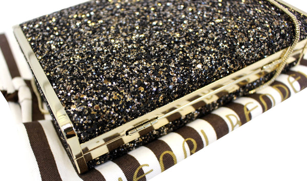 HENRI BENDEL Fliplock Party Box Clutch Crossbody Bag