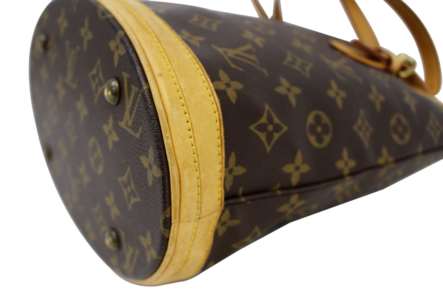 Louis Vuitton LV Bucket PM M42238 Monogram Coated Canvas oxluxe