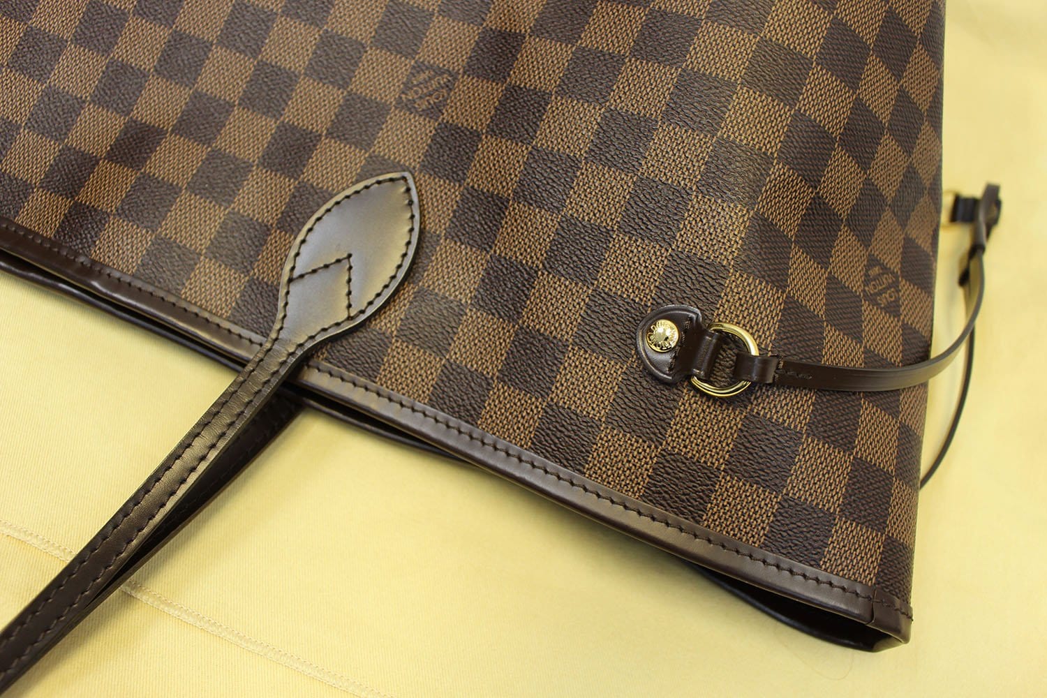 Used Louis Vuitton Brunsbury Gm Damier Ebene/Shoulder Bag/Pvc/Brown/N42250  Bag