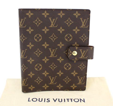 LOUIS VUITTON Monogram Canvas Agenda GM Planner
