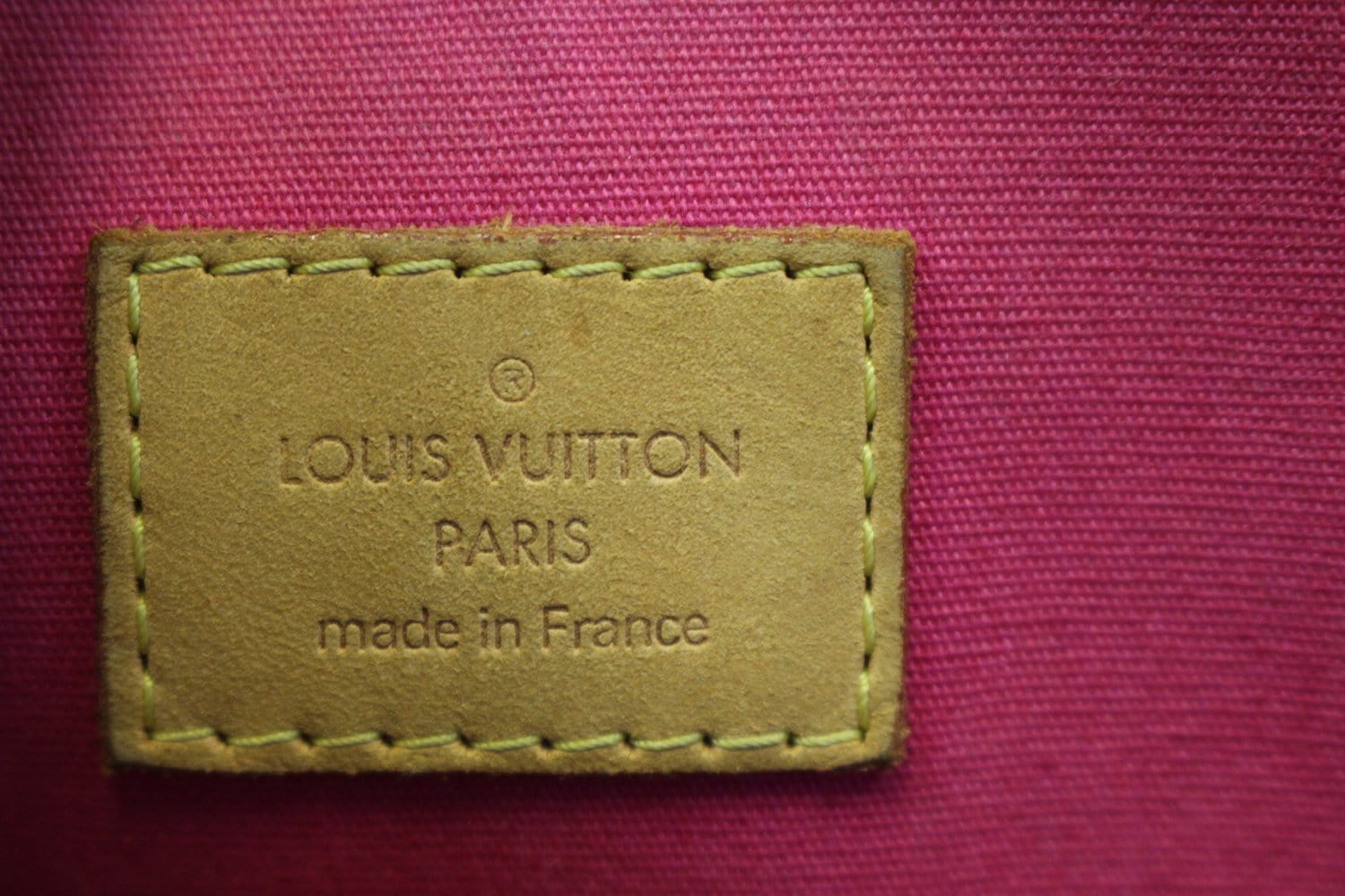 Louis Vuitton Rose Pop Monogram Vernis Alma GM