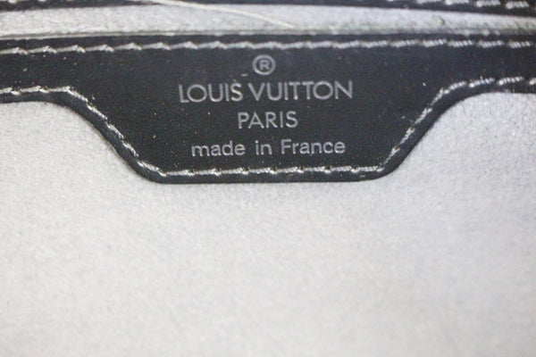 Louis Vuitton Epi Lether Soufflot Black Satchel Bag - Last Call