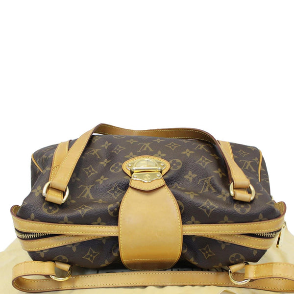 Louis Vuitton Stresa PM Monogram Canvas Shoulder Bag leather