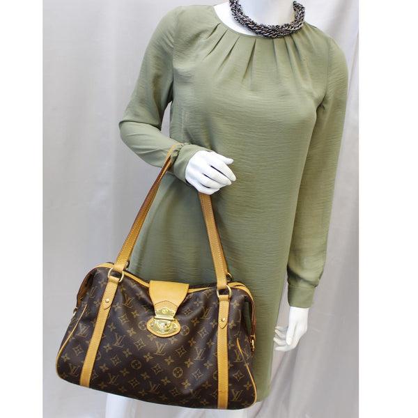 Louis Vuitton Stresa PM Monogram Canvas Shoulder Bag - shop