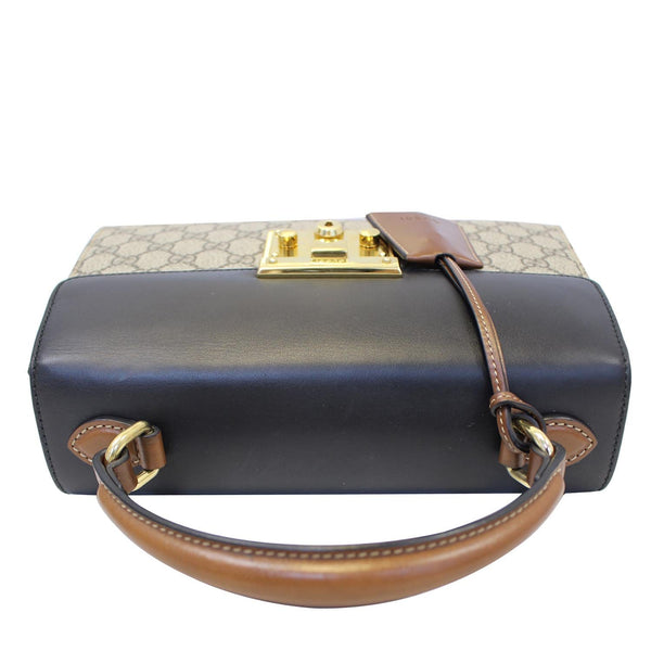 Gucci Crossbody Bag Padlock GG Supreme - back view