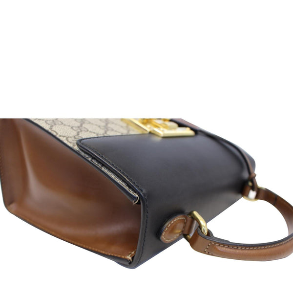 Gucci Crossbody Bag Padlock GG Supreme - side view