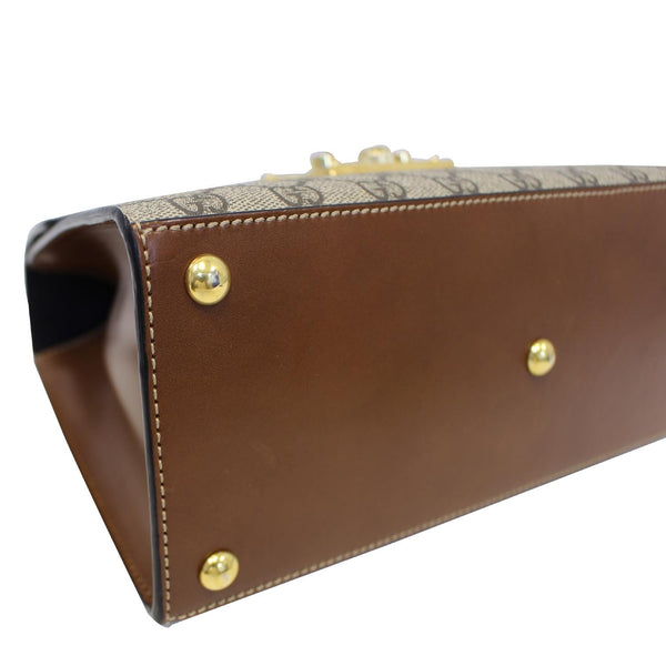 Gucci Crossbody Bag Padlock GG Supreme - bottom view