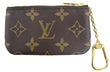 LOUIS VUITTON Monogram Canvas Pochette Key Cles Coin Case