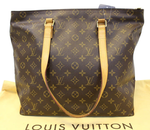 LOUIS VUITTON Monogram Canvas Cabas Mezzo Tote Bag
