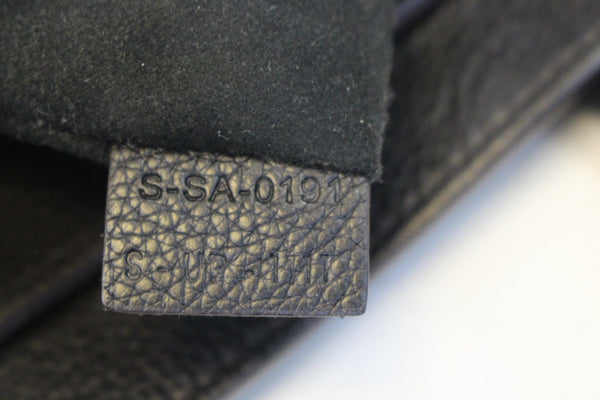 Celine Black Leather Mini Luggage Bag- Serial Number