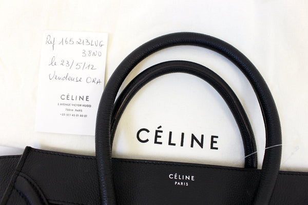 CELINE Tote Bag - CELINE Phantom Bag - CELINE Mini luggage - handle