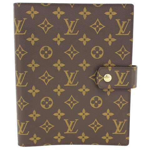 LOUIS VUITTON Monogram Canvas Agenda GM Planner