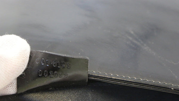 GUCCI Black Leather Hobo Shoulder Bag