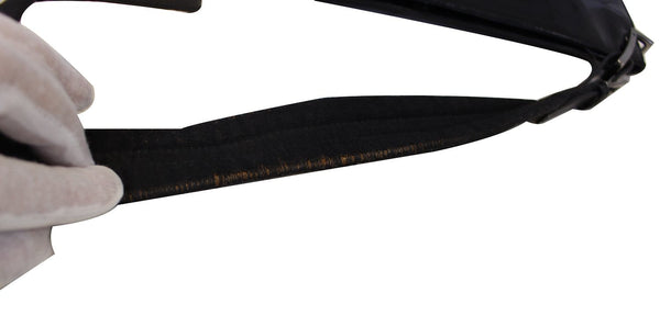 GUCCI Black Leather Hobo Shoulder Bag